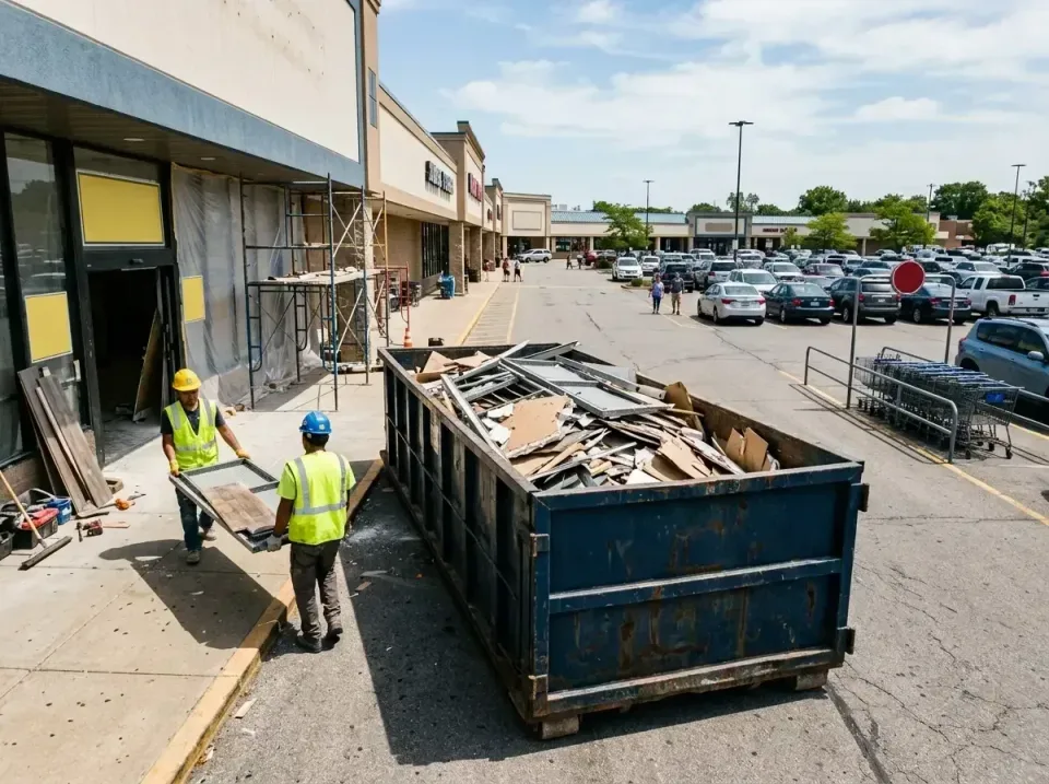 retail-store-renovation-debris-003 — frequently asked questions, Roll-off Dumpster Rentals in Bonham, TX